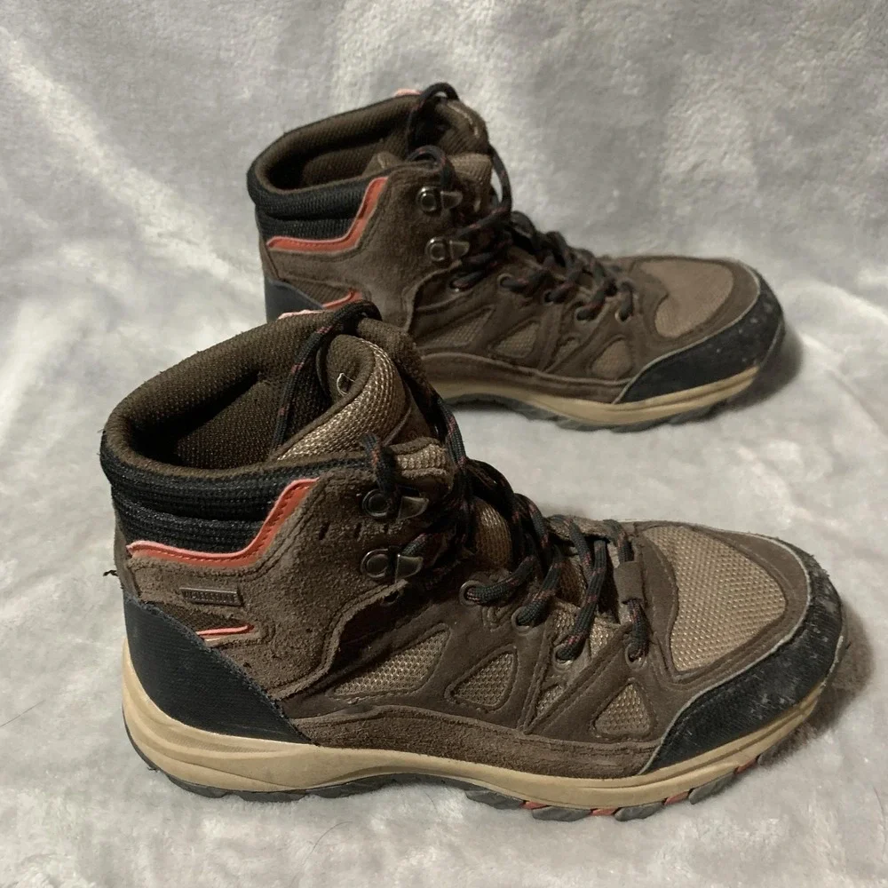 Denali Waterproof Hiking Boots‎ Mens Size 6 Brown Trail Mid Outdoor A16U121A-1